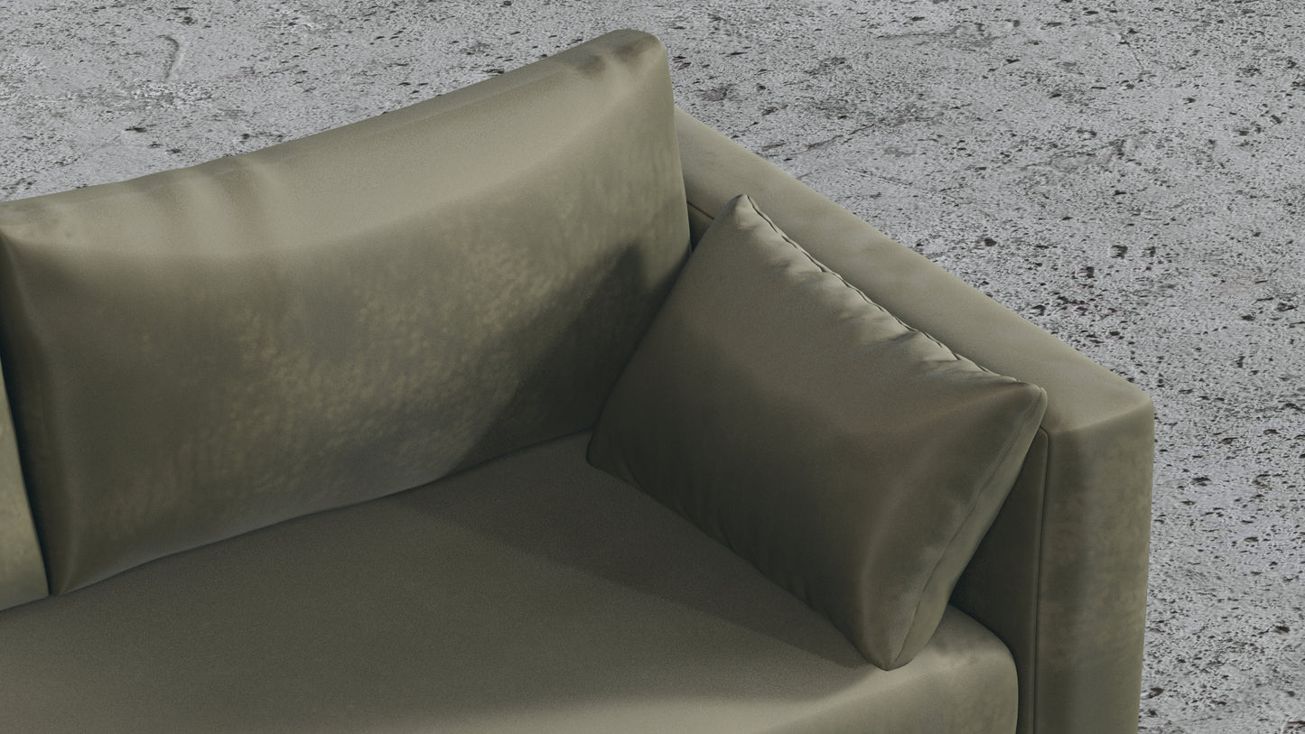 Oak Studio Sectional