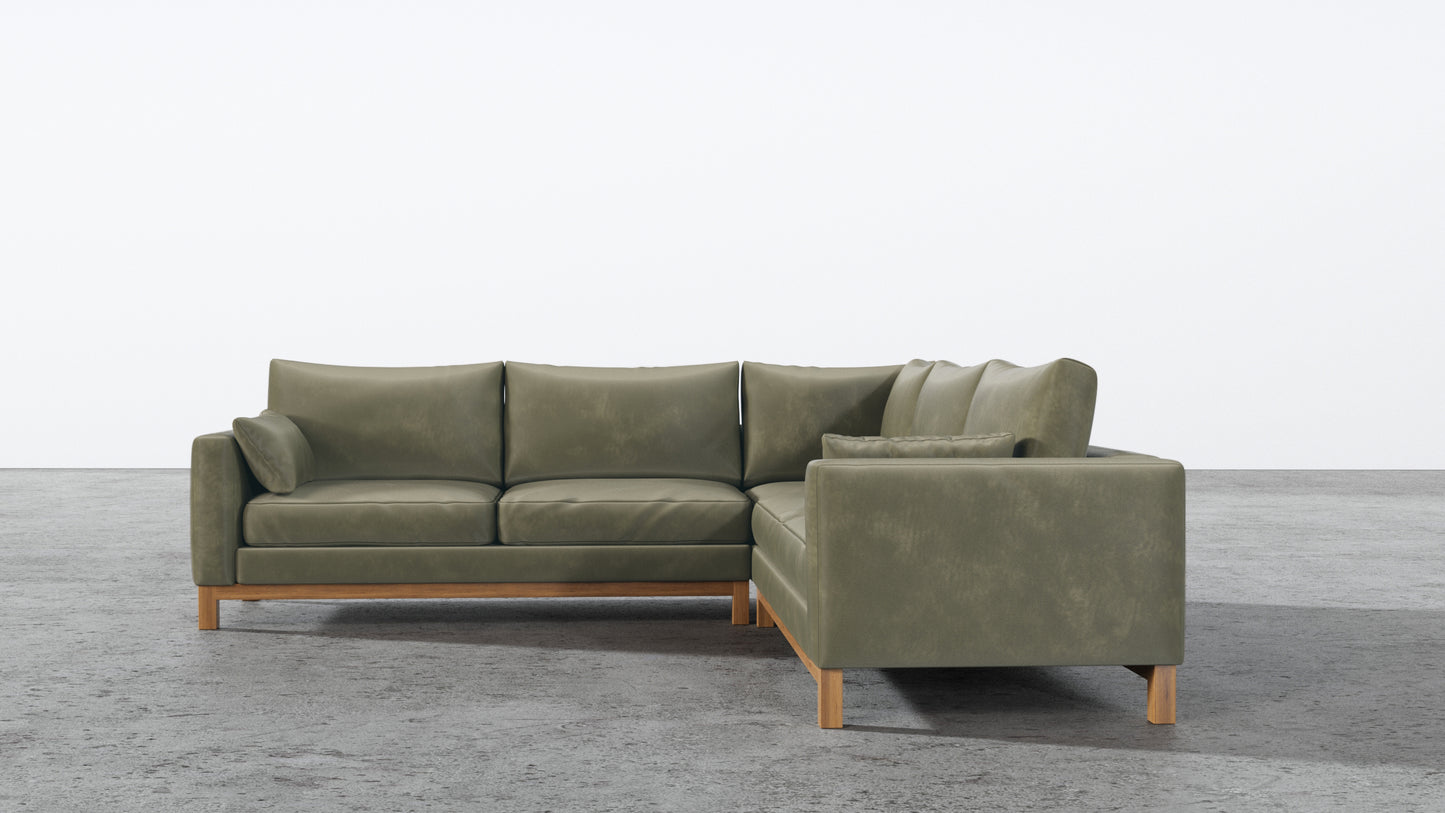 Oak Studio Corner Sectional