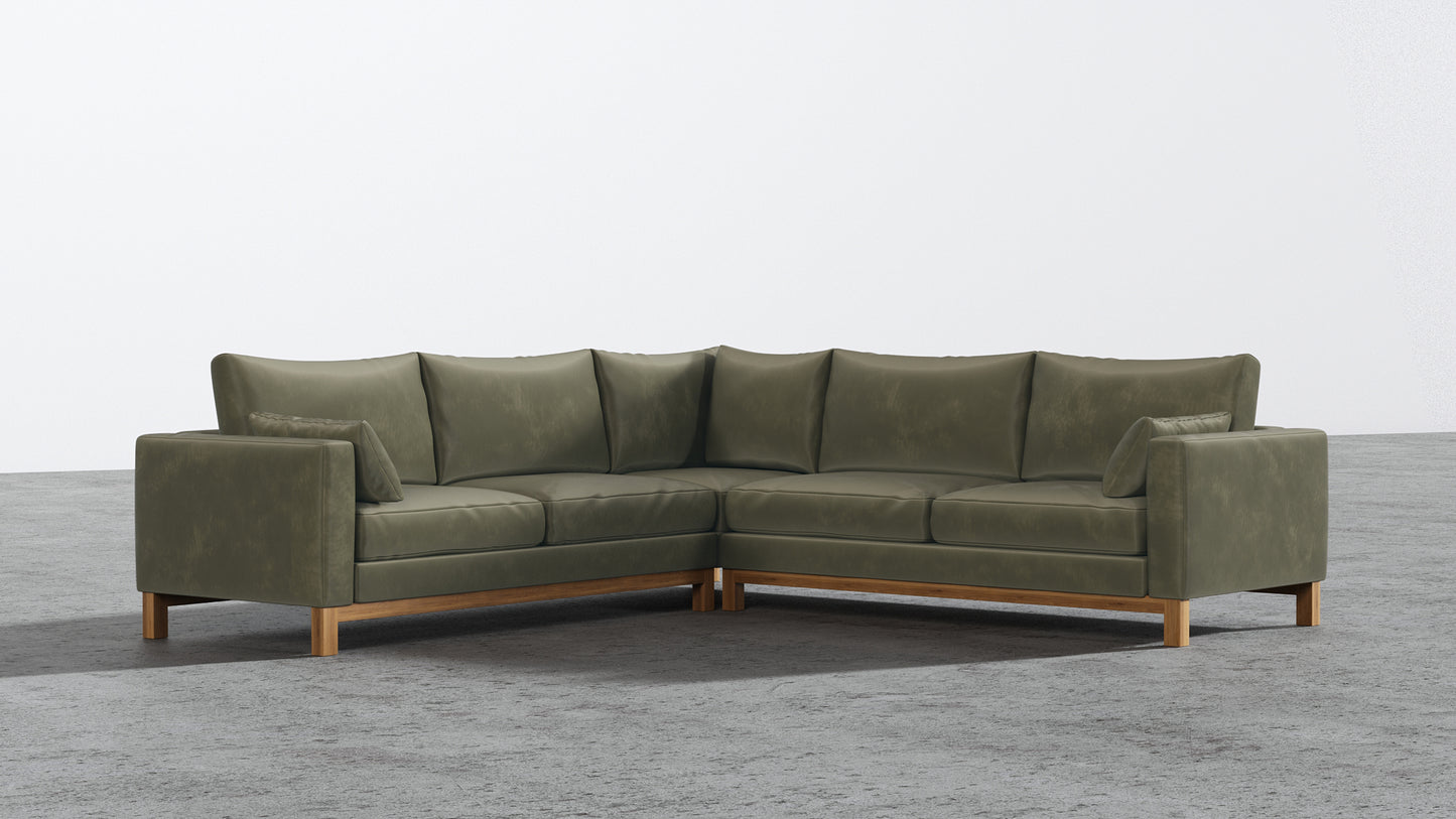 Oak Studio Corner Sectional