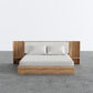Aspen Bed With Upholstered Back