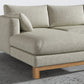 Oak Studio Double Chaise Sectional