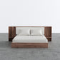 Aspen Bed With Upholstered Back