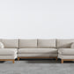 Oak Studio Double Chaise Sectional
