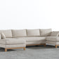 Oak Studio Double Chaise Sectional