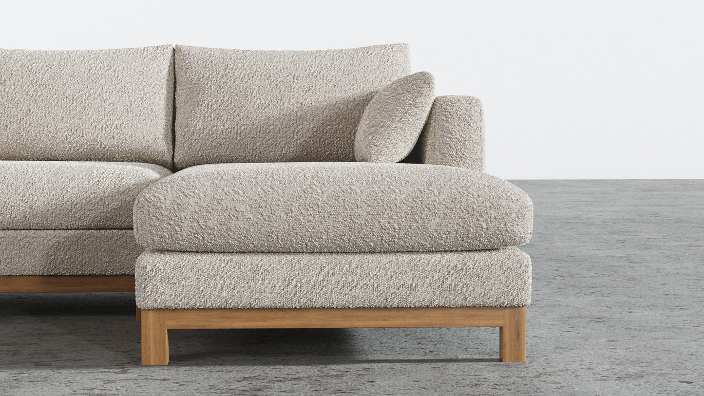 Oak Studio Double Chaise Sectional