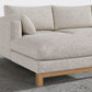Oak Studio Double Chaise Sectional
