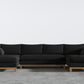 Oak Studio Double Chaise Sectional