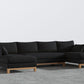 Oak Studio Double Chaise Sectional