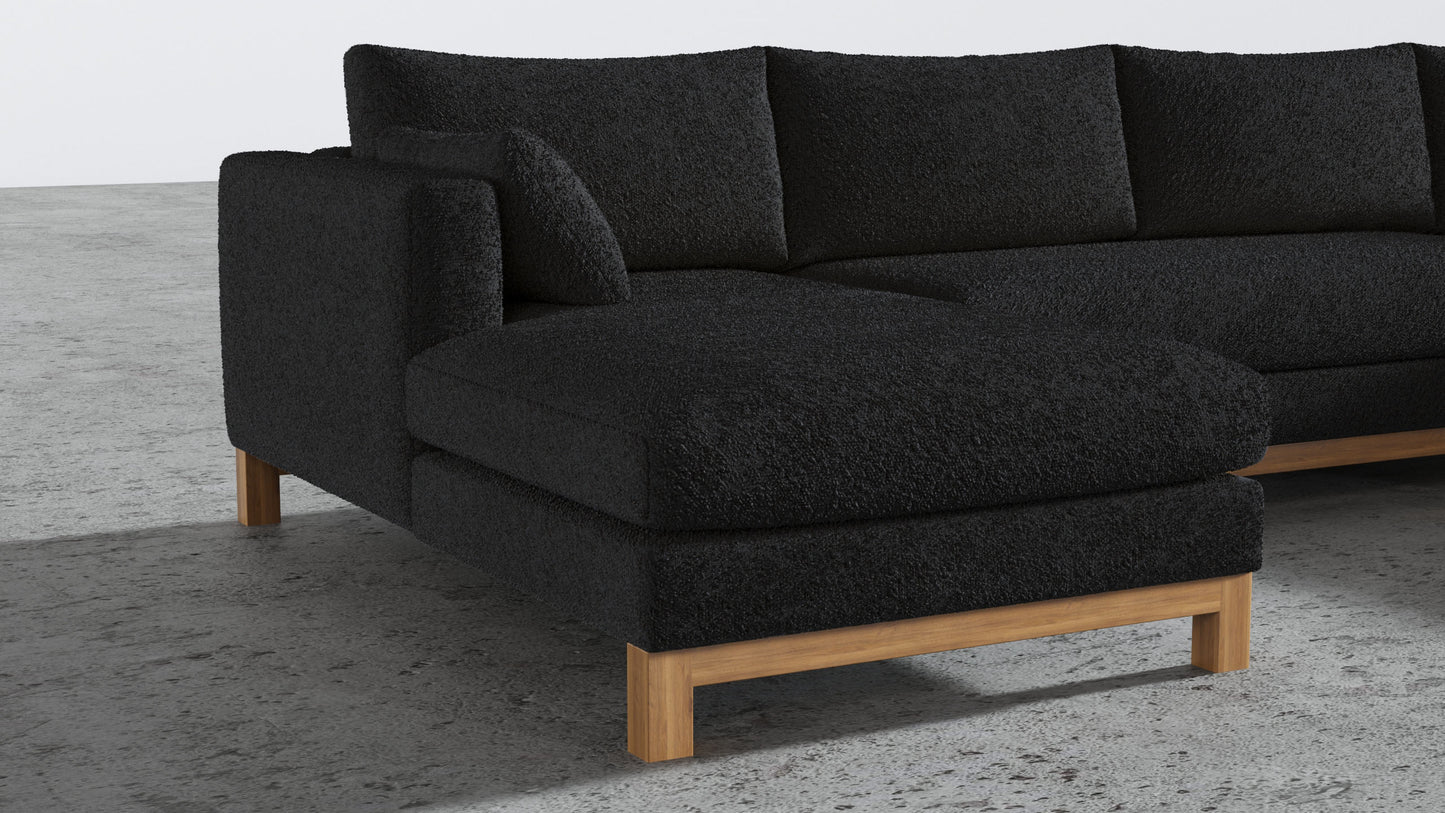 Oak Studio Double Chaise Sectional