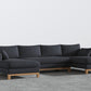 Oak Studio Double Chaise Sectional