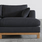 Oak Studio Double Chaise Sectional
