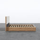 Aspen Bed With Upholstered Back