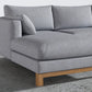 Oak Studio Double Chaise Sectional