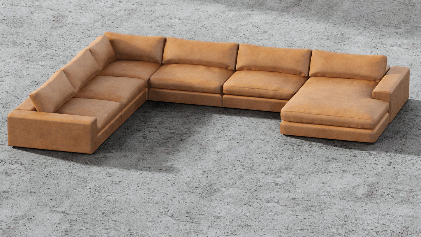 MGR 5 Seat + Chaise Corner Sectional