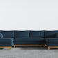 Oak Studio Double Chaise Sectional