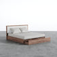 Aspen Bed With Upholstered Back