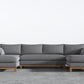 Oak Studio Double Chaise Sectional