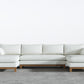 Oak Studio Double Chaise Sectional
