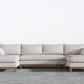 Oak Studio Double Chaise Sectional
