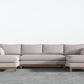Oak Studio Double Chaise Sectional