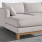 Oak Studio Double Chaise Sectional