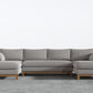 Oak Studio Double Chaise Sectional