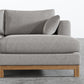 Oak Studio Double Chaise Sectional
