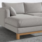 Oak Studio Double Chaise Sectional