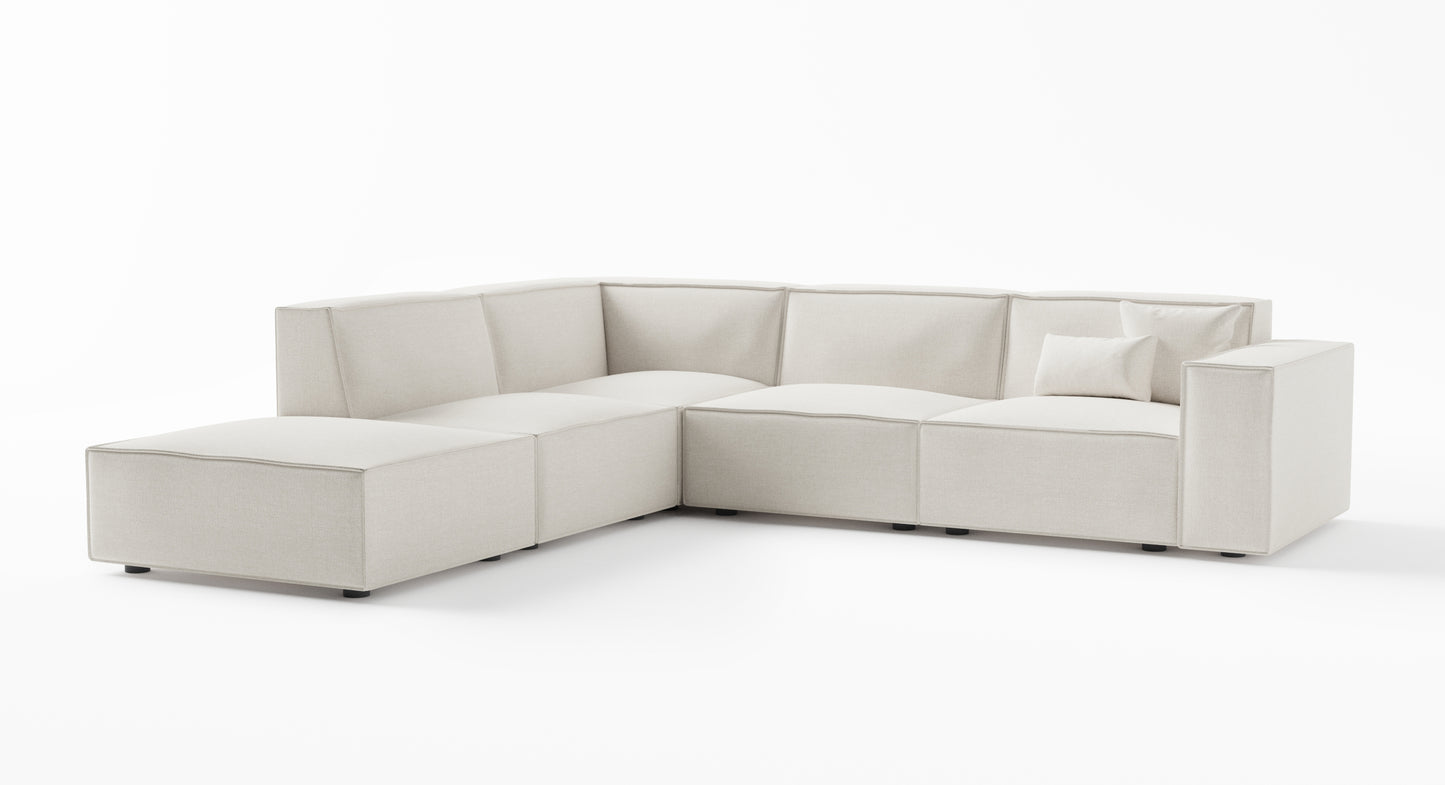 Cascade 4 Seat Plus Ottoman