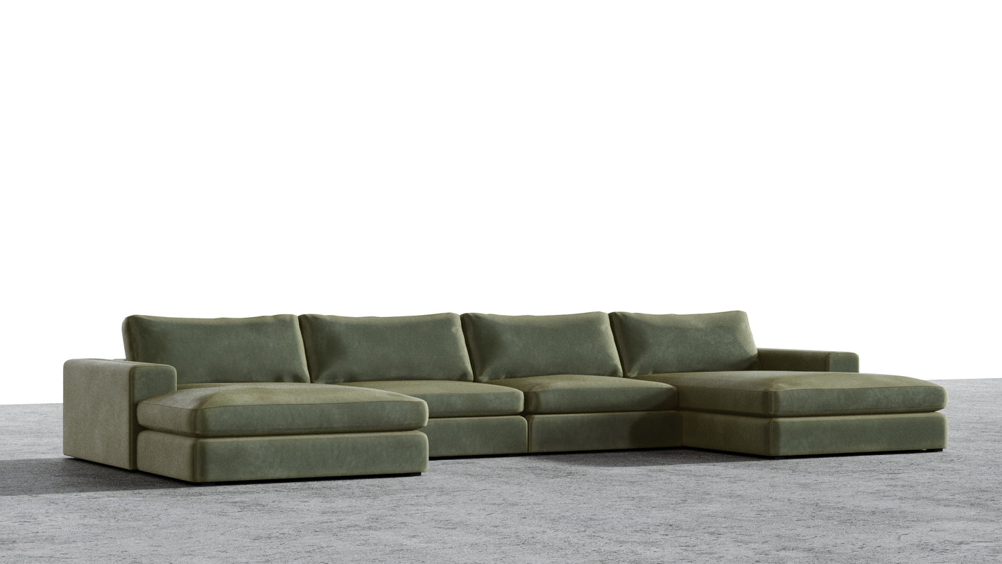 Chaise sectionnelle double MGR