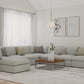 Bennet Pearl Cream 7 Seat Corner Sectional