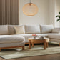 Oak Studio Sectional