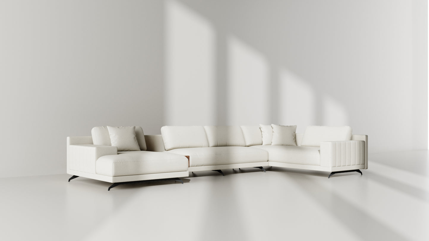 Elite Comfort Cream Sectional