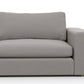 Titan Corner Armless Sectional With Ottoman 4 Seater