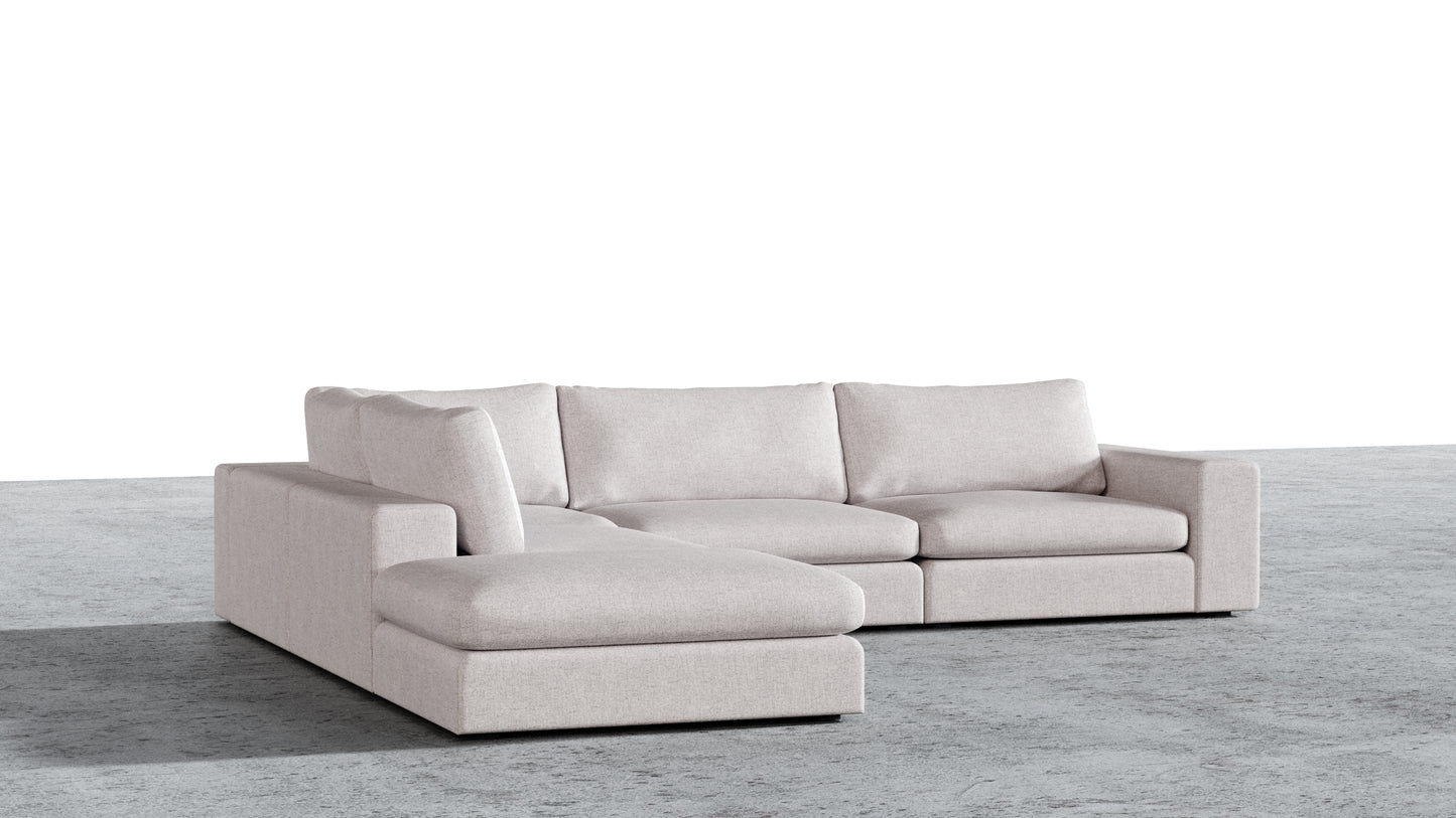 Titan 4 Seat Plus Ottoman [Floor Model]