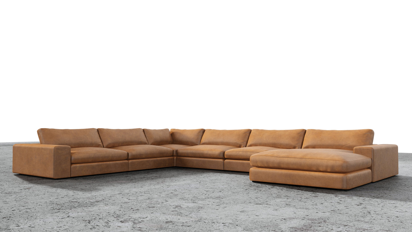 MGR 5 Seat + Chaise Corner Sectional