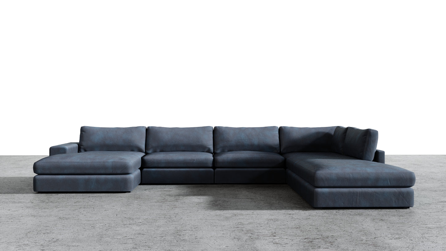 MGR Double Chaise + Corner Sectional