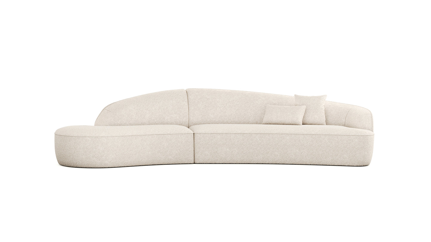 Arcadia Boucle XL Curve Couch