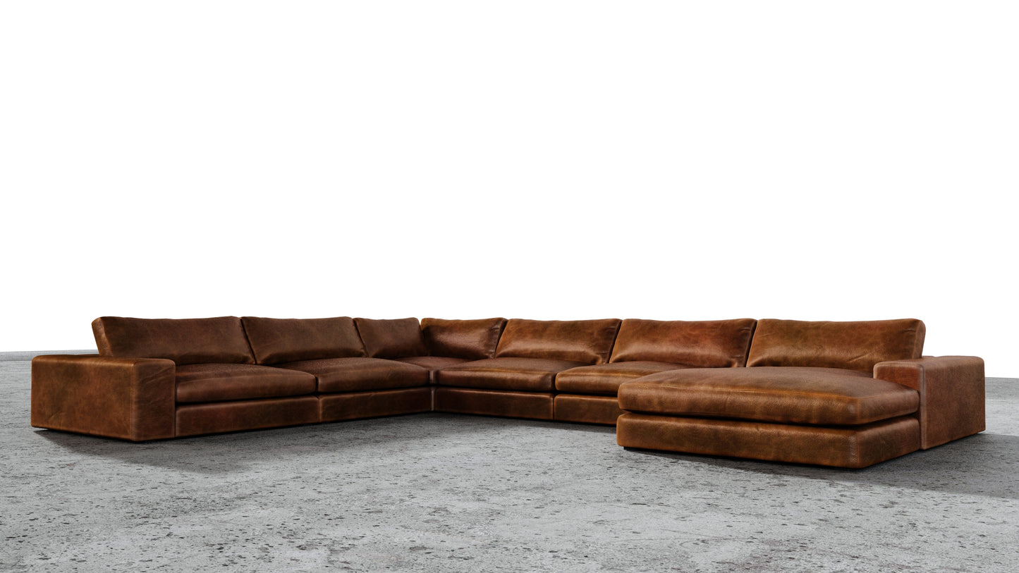 MGR 5 Seat + Chaise Corner Sectional