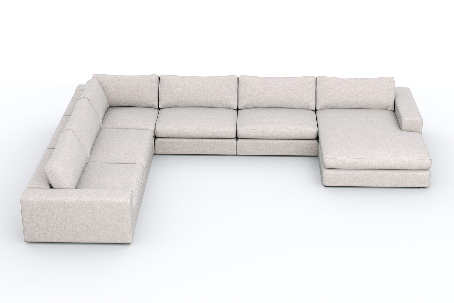 MGR 5 Seat + Chaise Corner Sectional