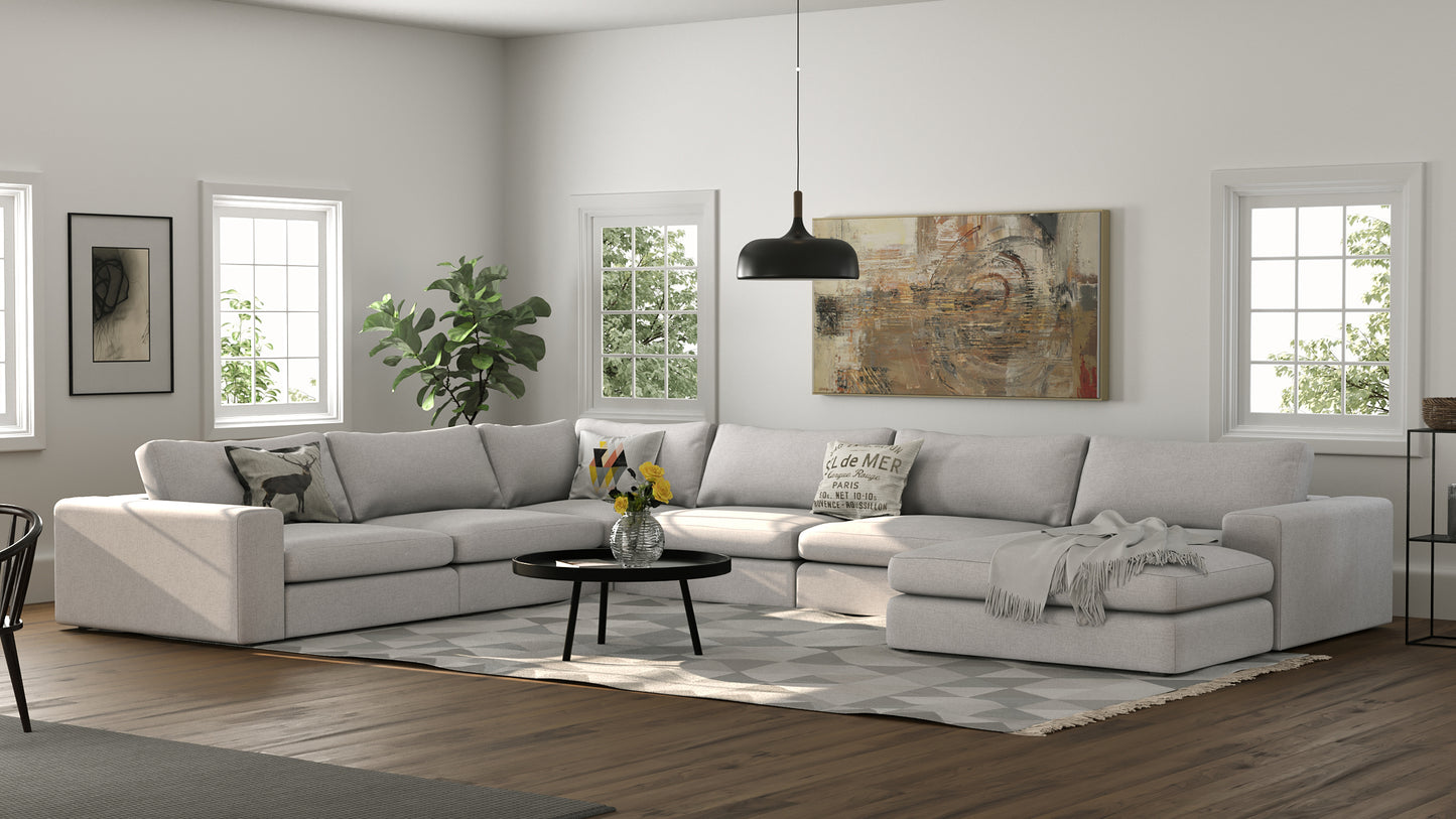 MGR 5 Seat + Chaise Corner Sectional