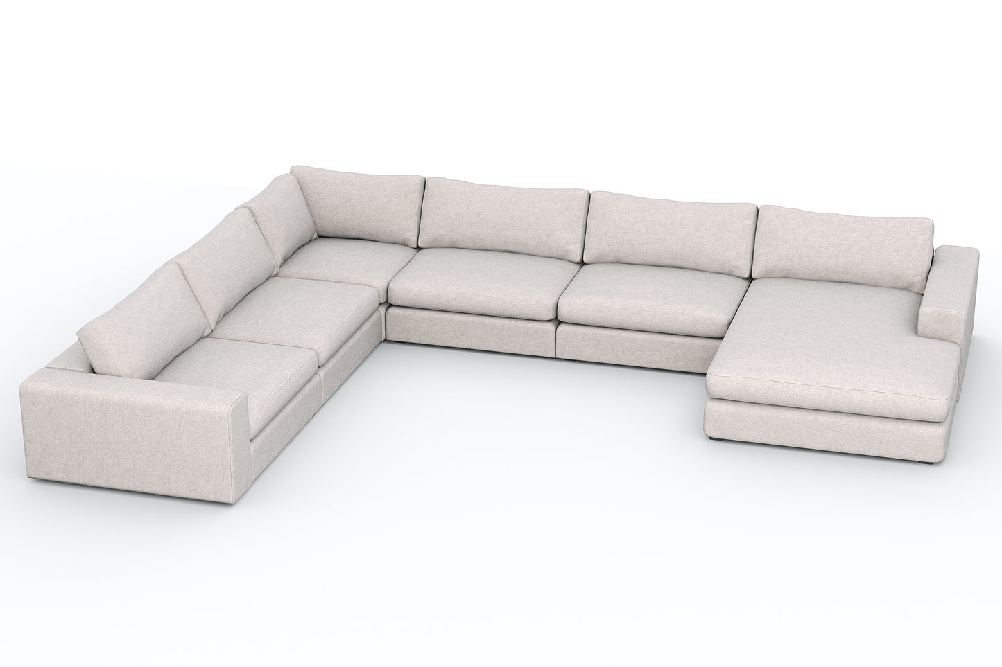 MGR 5 Seat + Chaise Corner Sectional