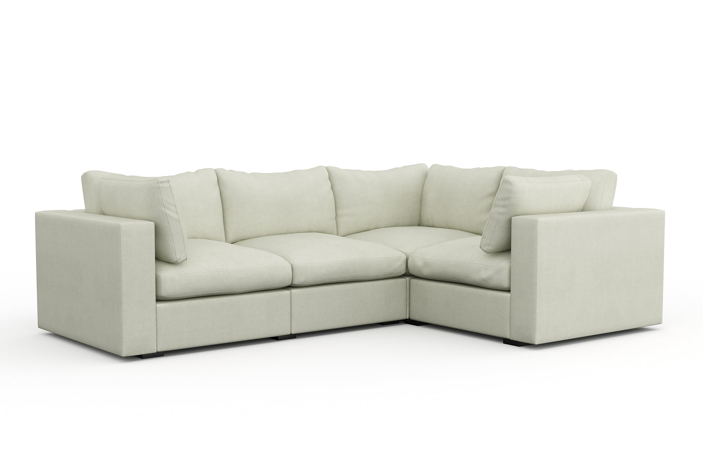 Bennet Pearl Cream 4 Seat Corner Sectional