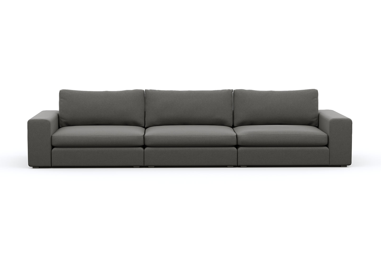 Titan Libby Grey Grand Sofa & 80" Love Seat