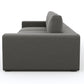 Titan Libby Grey Sofa & 2 Grand Chairs