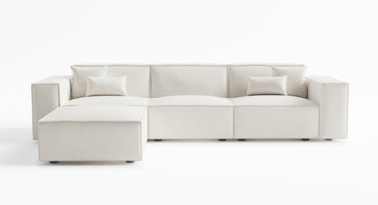 Cascade Soft Cream Sectional