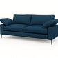 Slate Midnight Blue Loveseat