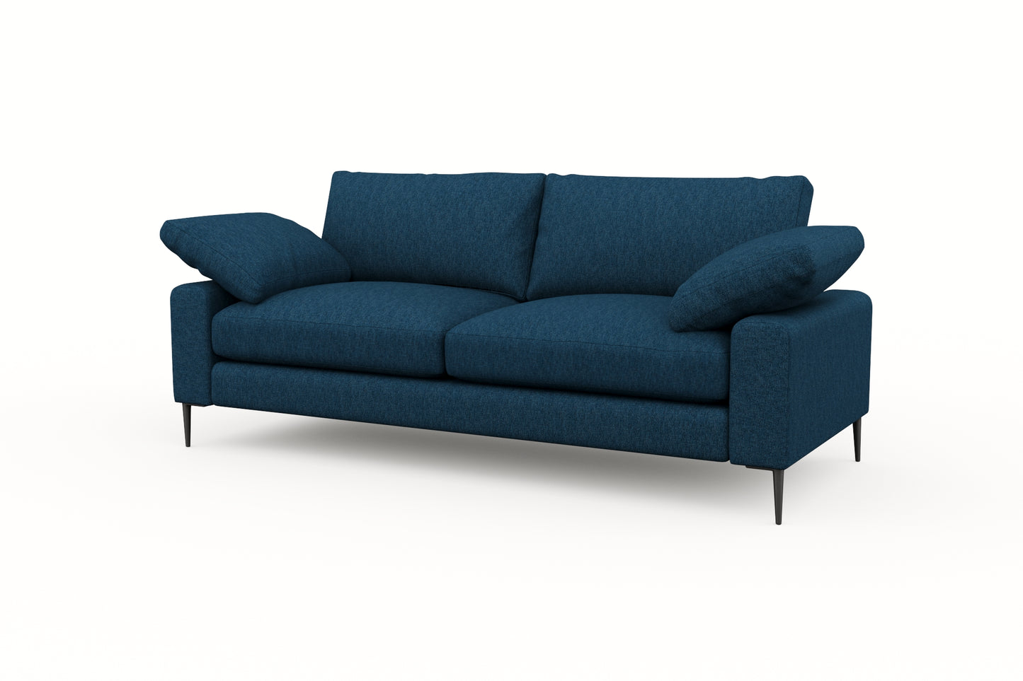 Slate Midnight Blue Loveseat