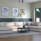 MGR Double Chaise + Corner Sectional