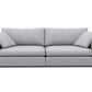 Titan Silver Grey 80" Sofa & 2 Grand Chairs